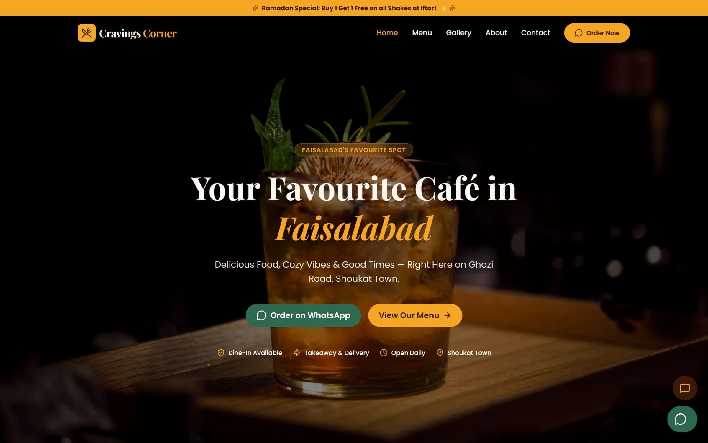 Craving Corner Café